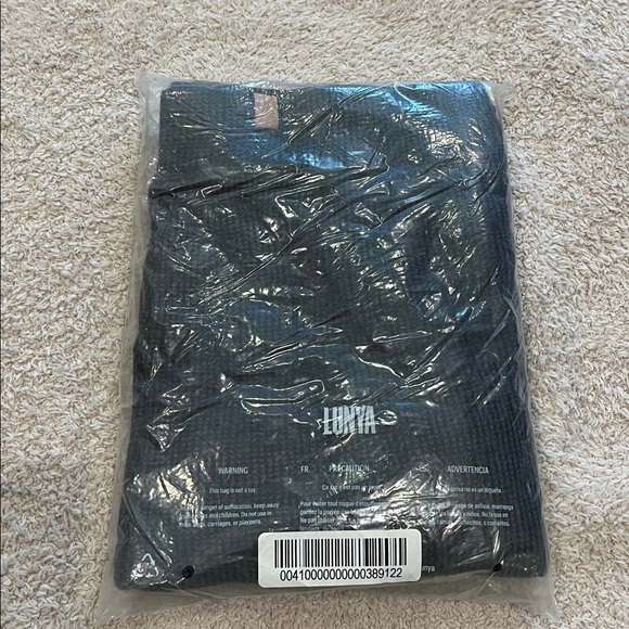 NEW LUNYA Restore Thermal Draped Jogger Mercurial Grey Heather Size Large - Picture 2 of 4